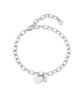 Ost Petit Double Charm Silver Bracelet Otb122305Qww