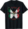 Mexican Independence Day Butterfly Mexico Women Girls Gift Unisex T-Shirt