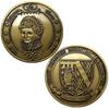 Queen Diana and Girl Rose Love Silver Plated Commemorative Medal Collection Cartoon Coins