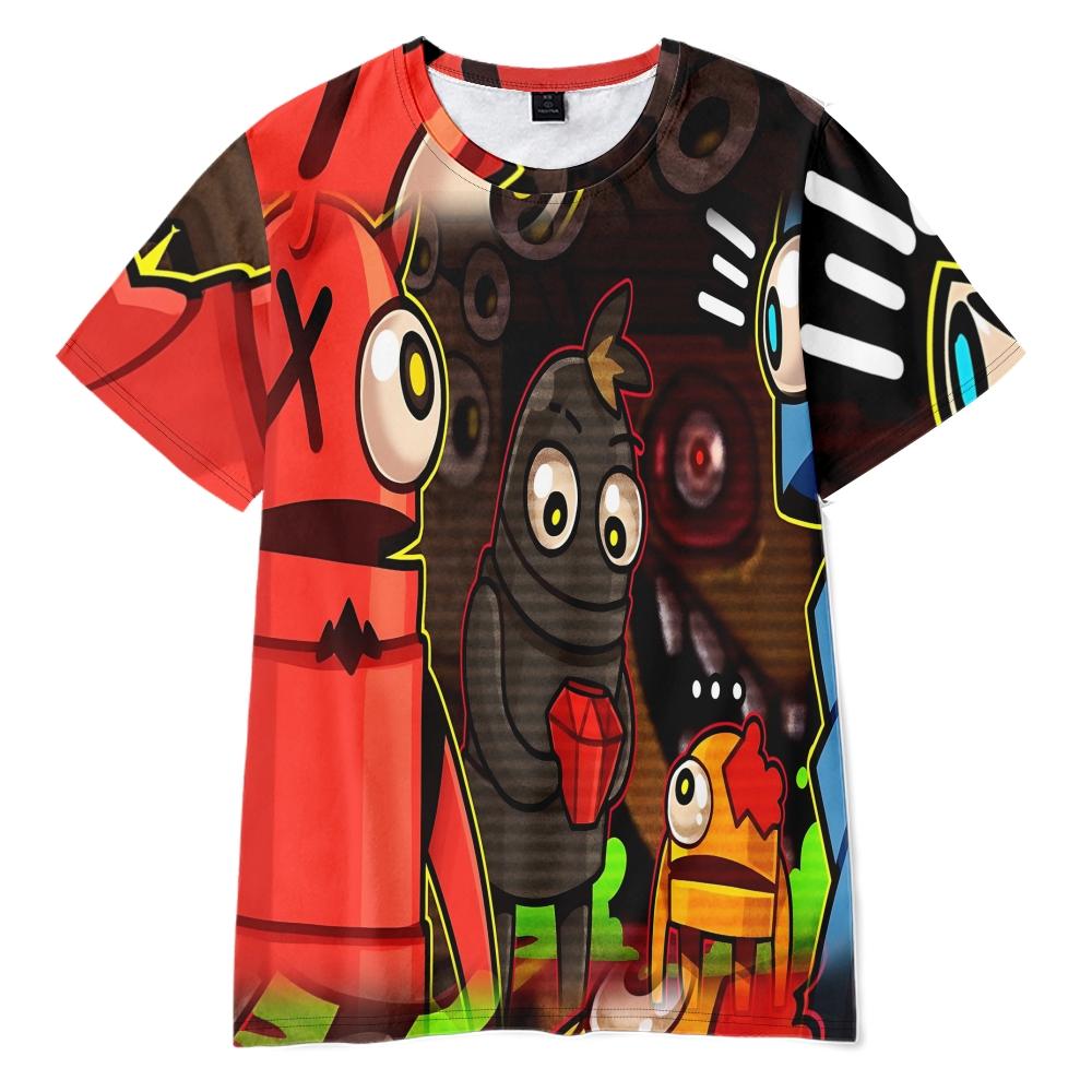 Fashion Cartoon REPO T Shirts for Women Men Summer Clothing Fitness O Neck T-shirt Men's R.E.P.O T-shirts Tops