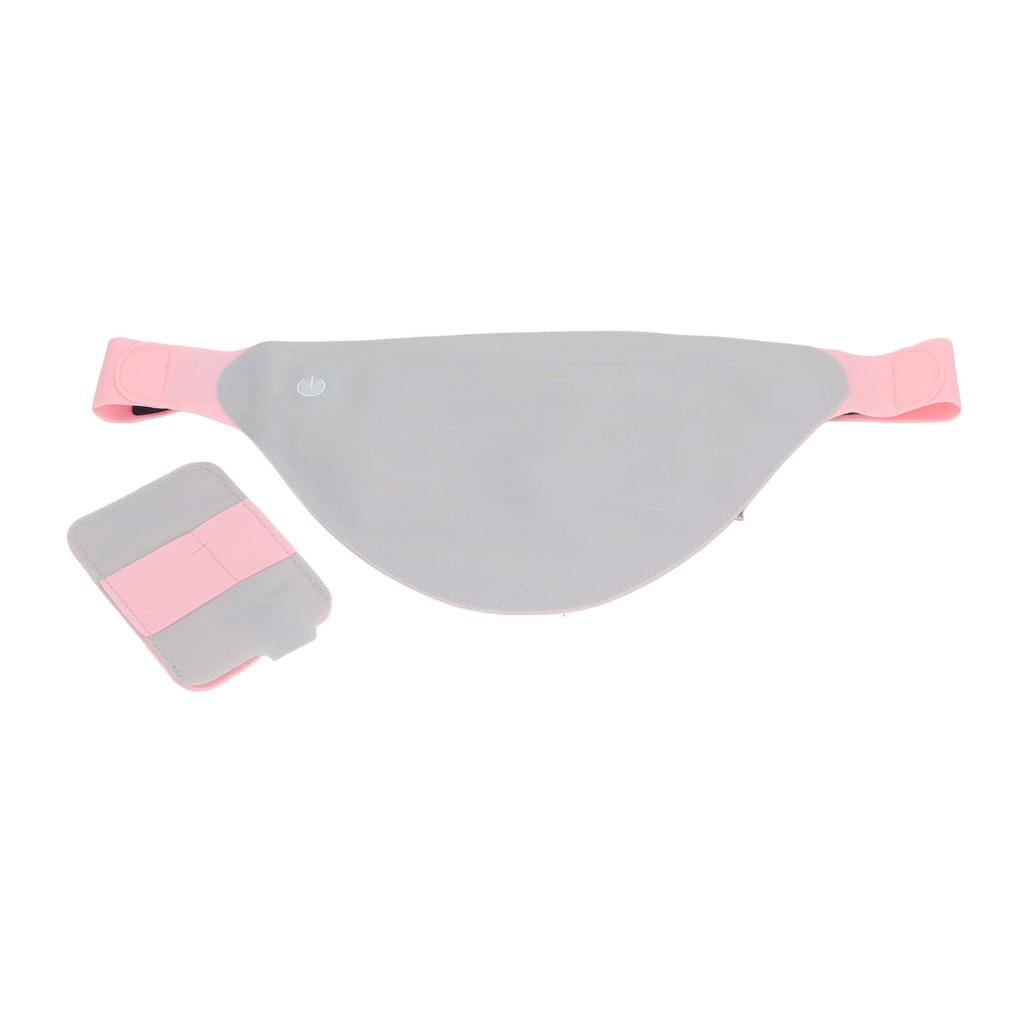 Electric Heated Waist Belt 3 Heat Level Massaging 3000mAh Battery Wearable Soft Discomfort Relief