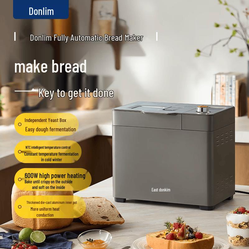 Donlim DL-1352 Smart Automatic Bread Maker CN Plug (adapter Included)