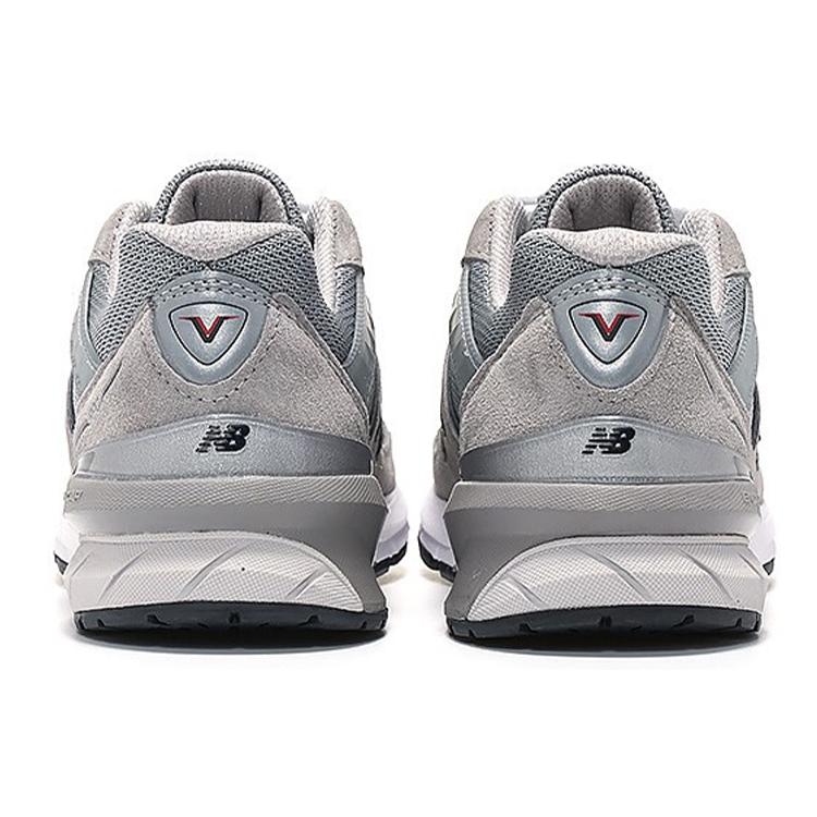 New Balance NB 990 V5 Low Top Running Shoes Women's Gray D Width