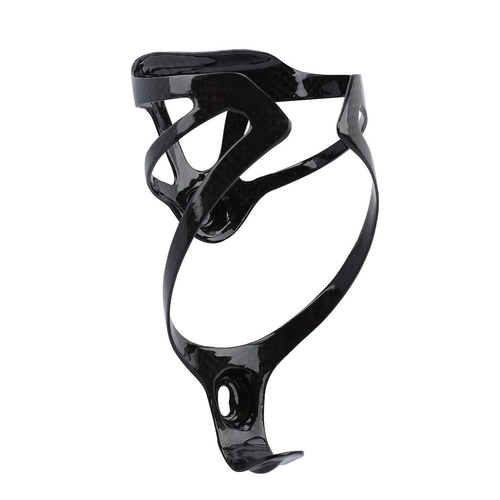 RICYRLK Bicycle Carbon Fiber Bottle Cage Drink Threaded Carbon Bottle Fits Most Set Ultra-Lightweight Holder, Cage, Strong, Flexible, Bottles, Glossy,