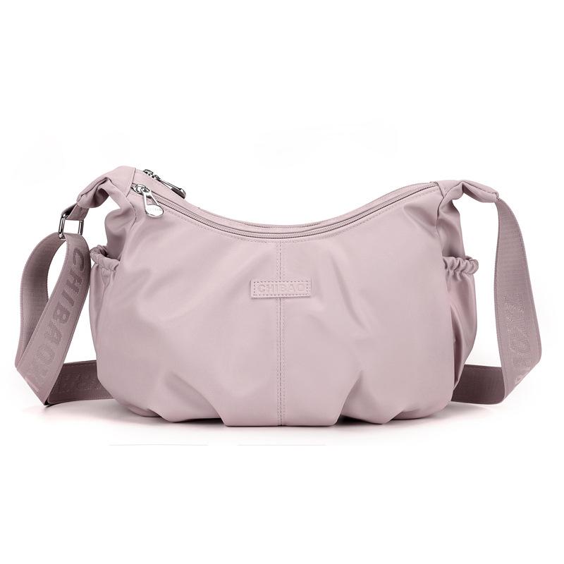 Trendy Women's Nylon Cloud Dumpling Crossbody Shoulder Bag - Large Capacity Casual Design