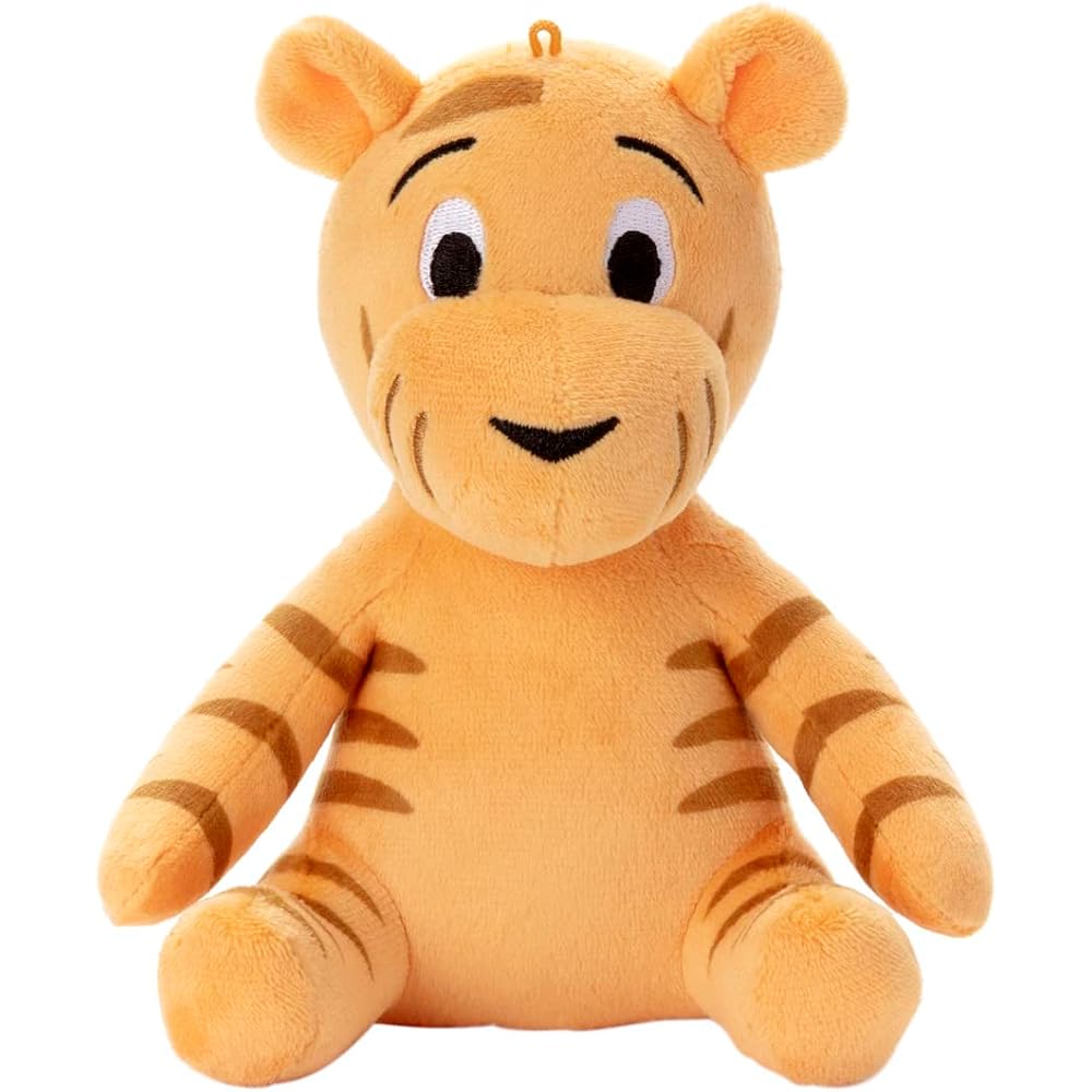 Disney Classic Pooh Tigger Plush Toy 15cm Washable Bean Collection