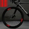 Reflective Decals for Bicycle Hubs, Decorative Strips Glow And Enhance The Safety And Style of Mountain Bike Rims