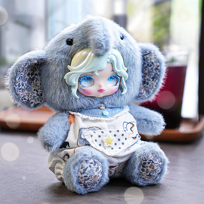 Dumia Waltz Series Enamel Plush Blind Box Pain Cute Lolita Anime Girl Doll Desktop Decoration Mystery Box Surprise Holiday Gifts