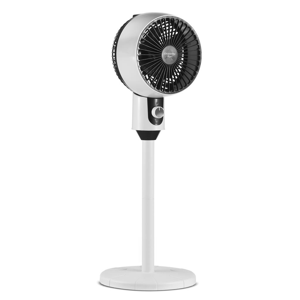 90 Degrees Oscillating Pedestal Fan High Velocity 3 Speeds Quiet Standing Floor Fan for Living Room