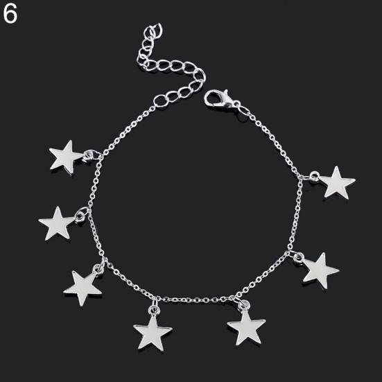Creative Glow In The Dark Luminous Bracelet Star Love Heart Flower Bangle Jewelry