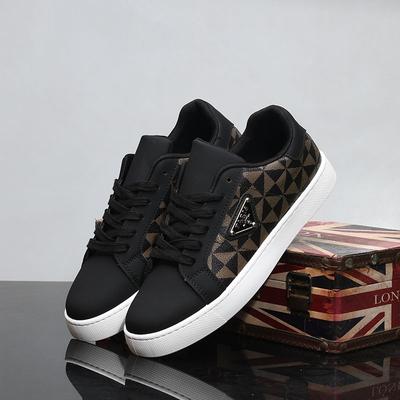 Schwarze Schuhe Herbst Freizeit Lederschuhe Deodorant Trendige Schuhe Neue Schwarze Abriebfeste Rutschfeste Board Schuhe