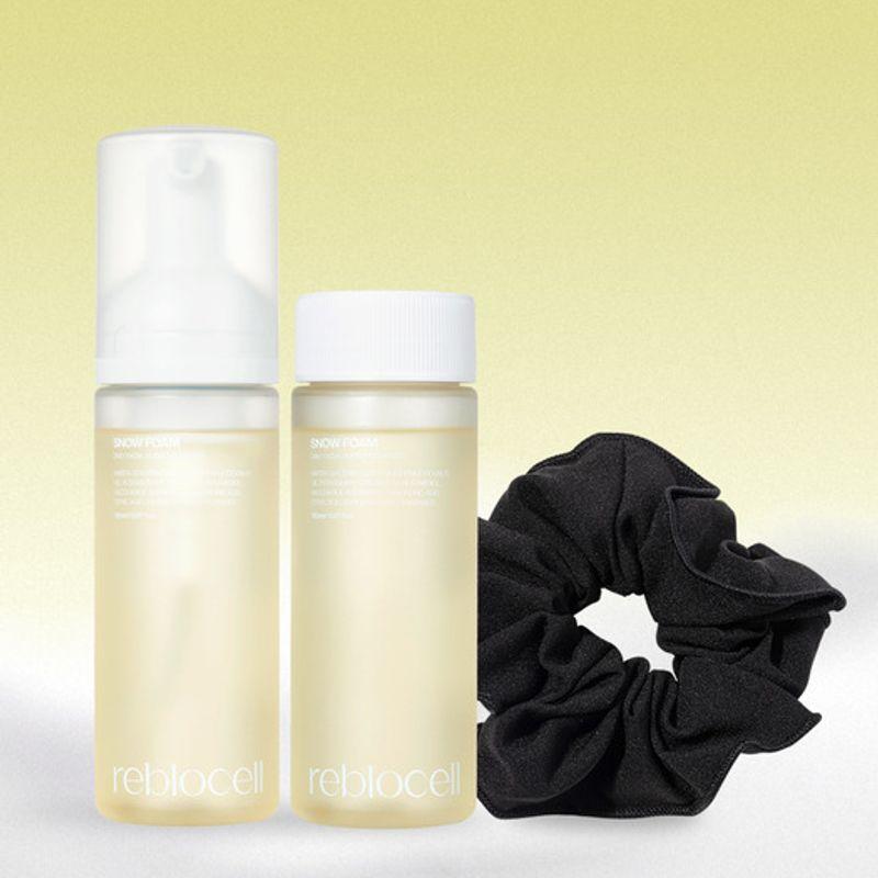 

[Exclusive/Free Gift] Snow Foam Cleanser 150ml Set (Main Product + Refill) + Scrunchie Set