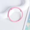 45mm Candy Color Open Card Ring for DIY Jewelry and Keychains