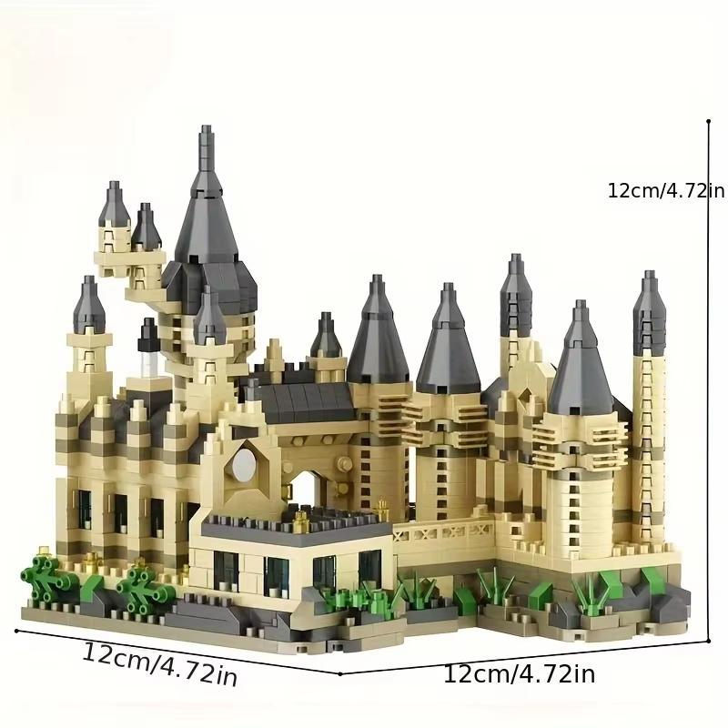 1560 Pieces, Creative Magic Academy Building Blocks, Exercise Hands-On Ability, Abs Material, Suitable for Home, Office Desk Decoration