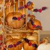 PVC Hollow Out Bat Wall Stickers Double Layer 3D Wallpaper Decal  Haunted House