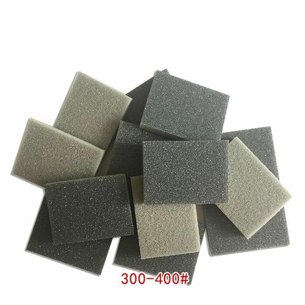 Fine Coarse Grit Sandpaper Sponge Pads 300-400# 500-600# 800-1000# 1200-1500#