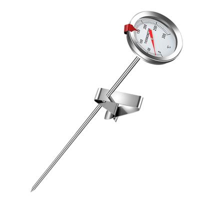 Food Frying With Clip Stainless Steel Deep Fryer Oil Temperature Gauge Replace