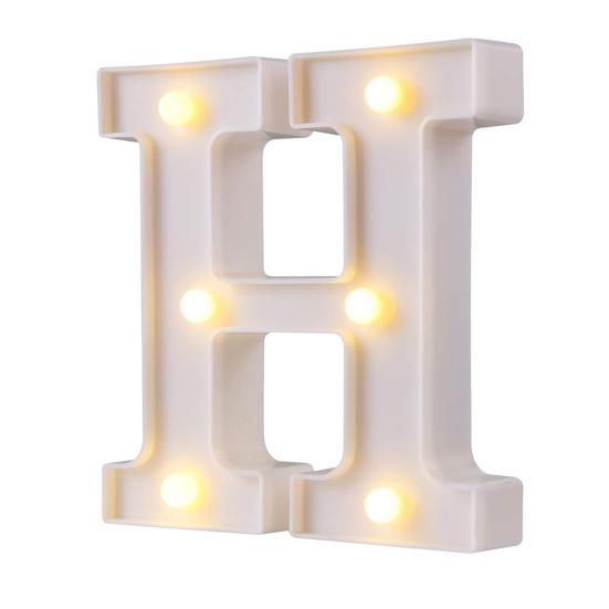 

Yousheng алфавит светодиодный буквенный ночник лампа открытый домашний клуб свадьба декор стены H