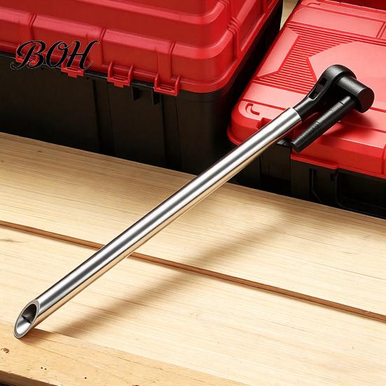 Anti Slip Locking Wrench for Trailer Winches Ratchet Cargo Winch Tensioner Wrench, Heavy-Duty Truck Strap Tool, Bar, Reversible Ergonomic Lever Heavy