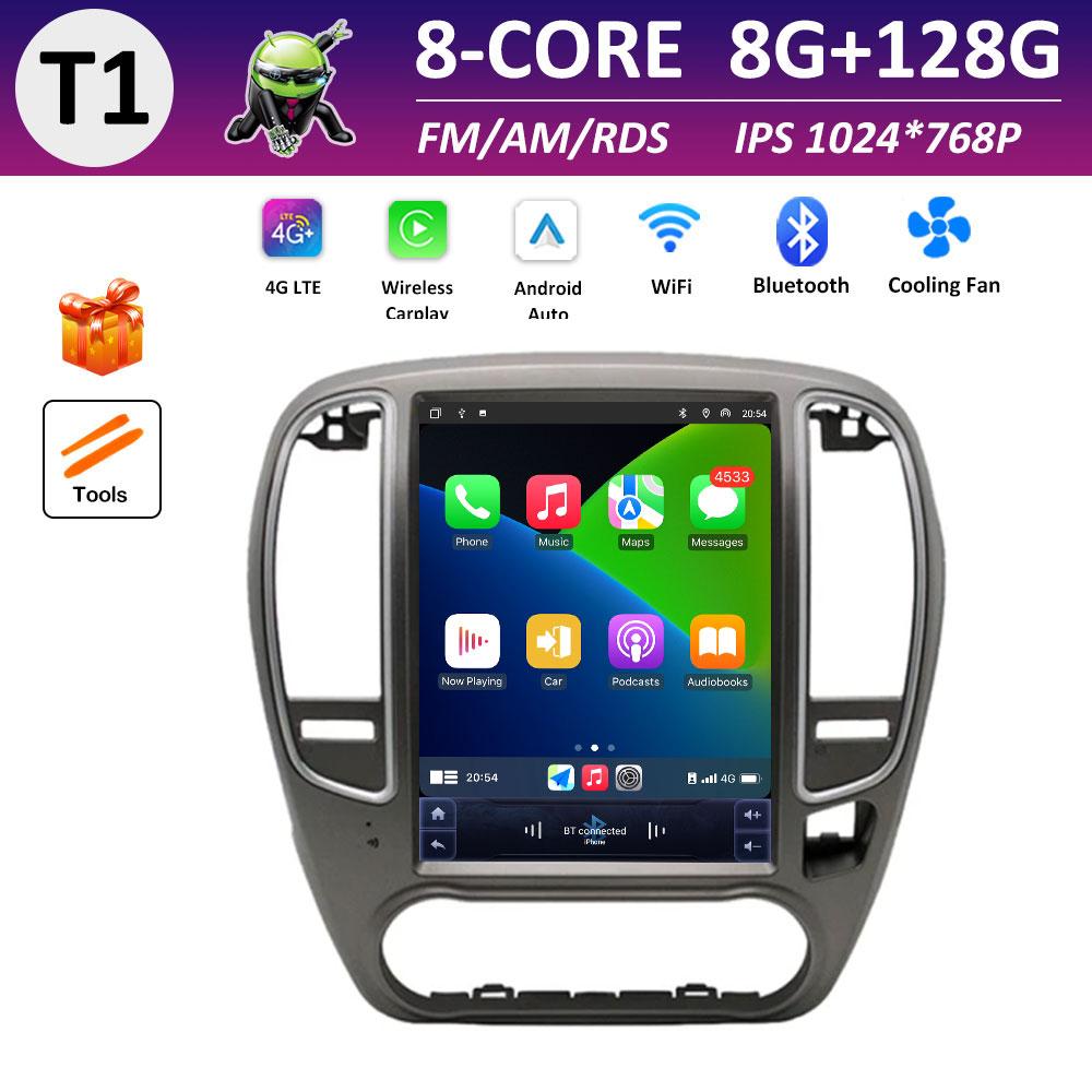 GPS Navigation Android OS for Nissan Bluebird Sylphy G11 2005 2006 2007 2008 - 2012 IPS Touch Screen DSP Stereo Wireless Carplay