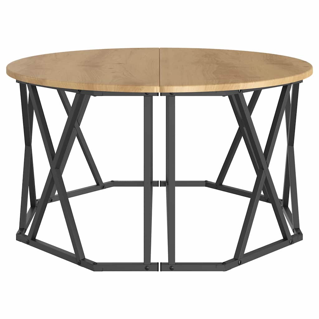 Artisan Oak Coffee Table 80 X 80 X 42 Cm