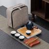 Ceramic Portable Kung Fu Travel Tea Set Banking Enterprise Company Annual Meeting Gifts Business Gifts