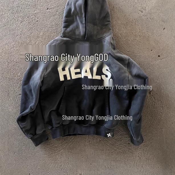 2025 European Autumn/Winter Fashion Long Sleeve Letter Hoodie