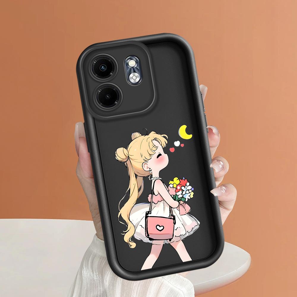 Měkký silikonový kryt na telefon Plný kryt Ochranné pouzdro odolné proti nárazům pro Huawei Honor Infinix Tecno iPhone Motorola Google