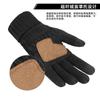 Unisex Knit Warm Gloves With Touchscreen Anti-Slip Grip Winter Outdoor Activities Cycling Running