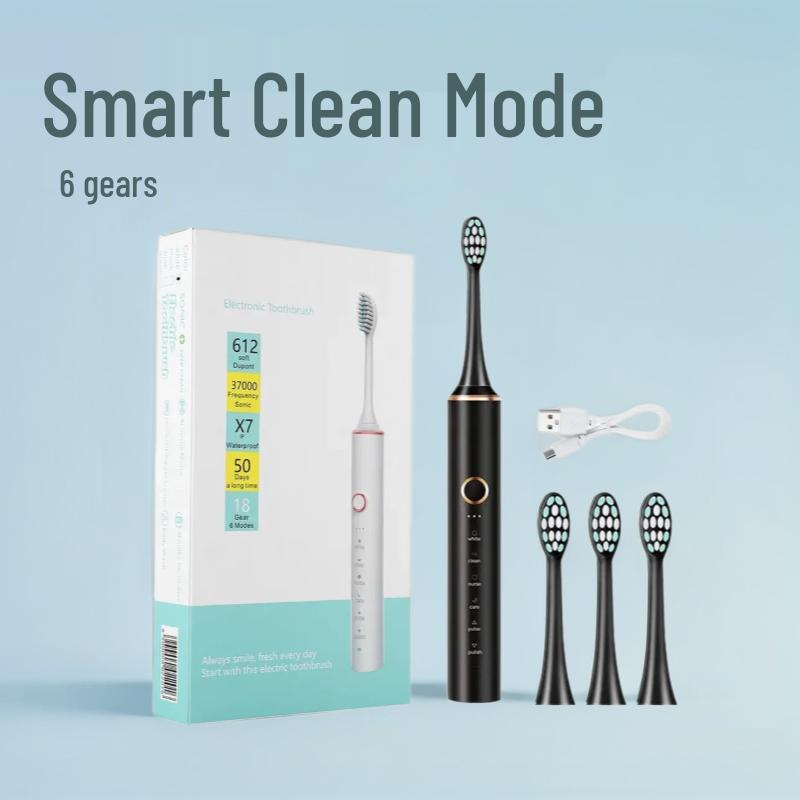 X-18 Smart Electric Toothbrush: 6-Speed Hot Item for Couples