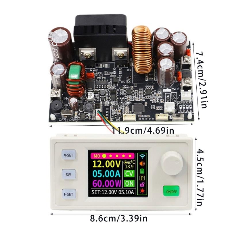 Upgraded Digital Controlled Regulator 70V 25A 1750W Output Accuracy Electric Current Stabilization for Testing Use