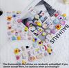 Cartoon Ghost Diamond 3D Puffy Sticker Scrapbooking Diy Journal Stationery Sticker Cute Decor School Supplies Gift