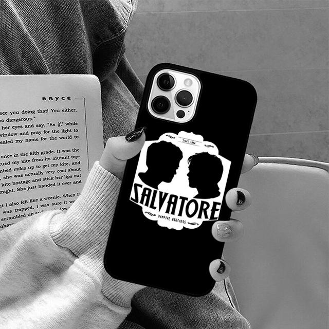 A little bit of Damon Vampire Diaries Phone Case For iPhone 17 Air 16 15 14 13 12 11 Pro Max Plus Max Cover coque