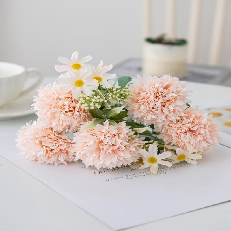 

Artificial Flowers Silk chrysanthemum for Wedding Bride Bouquet Home New Year Decoration Accessories Vase Plants Arrangement 1pc шампанского