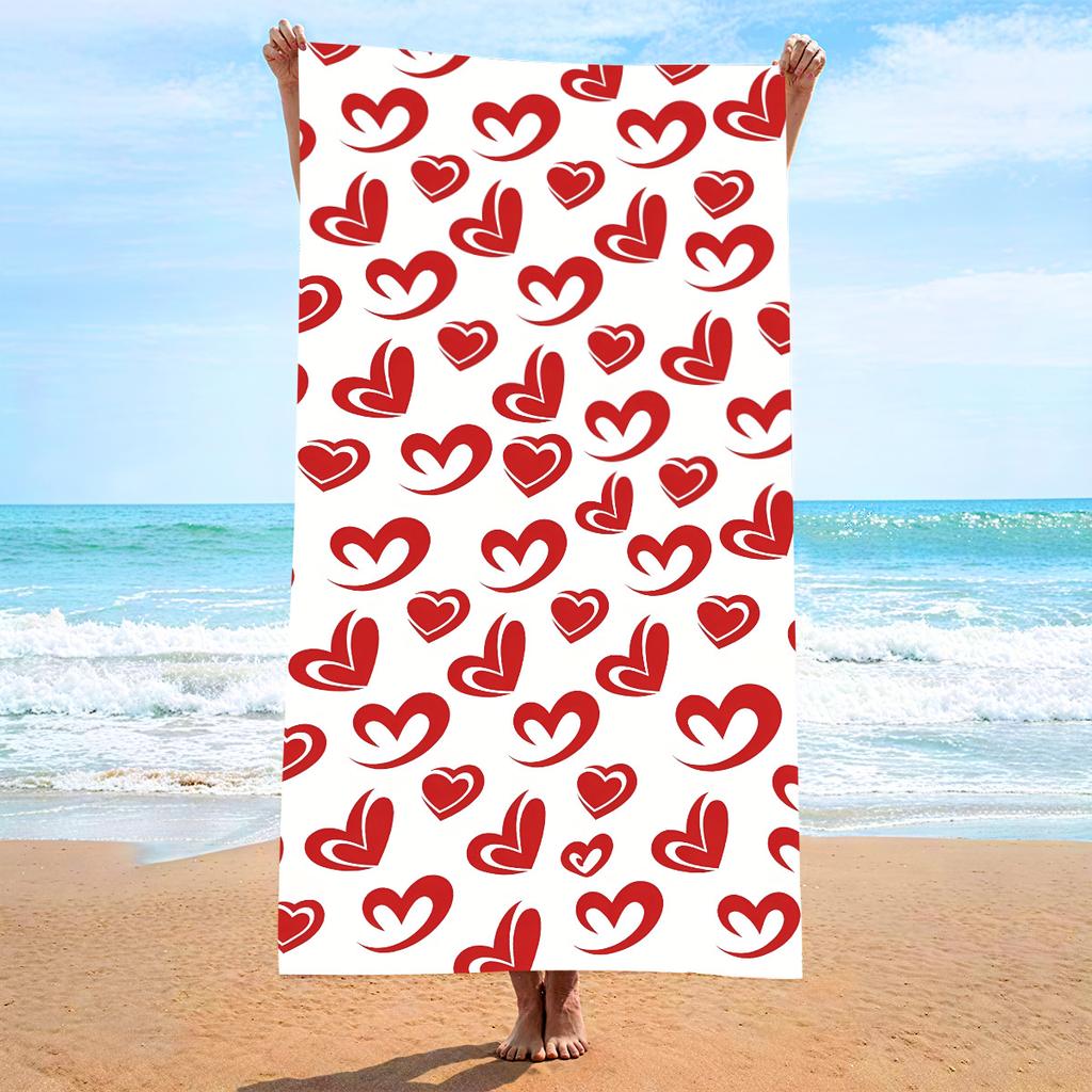 Microfiber Beach Towel Printed Beach Towel Absorbent Beach Towel 2026