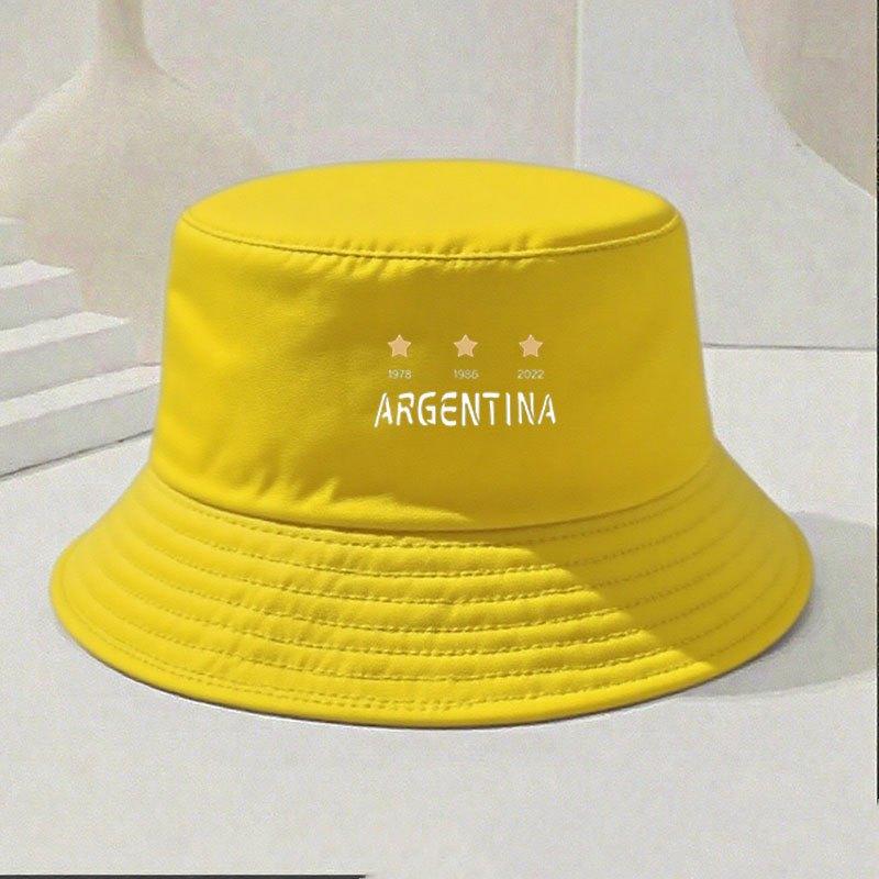 Retro Soccer Embroidered Denim Bucket Hat, Breathable Sun Protection Fisherman Cap For Outdoor Travel, Unisex