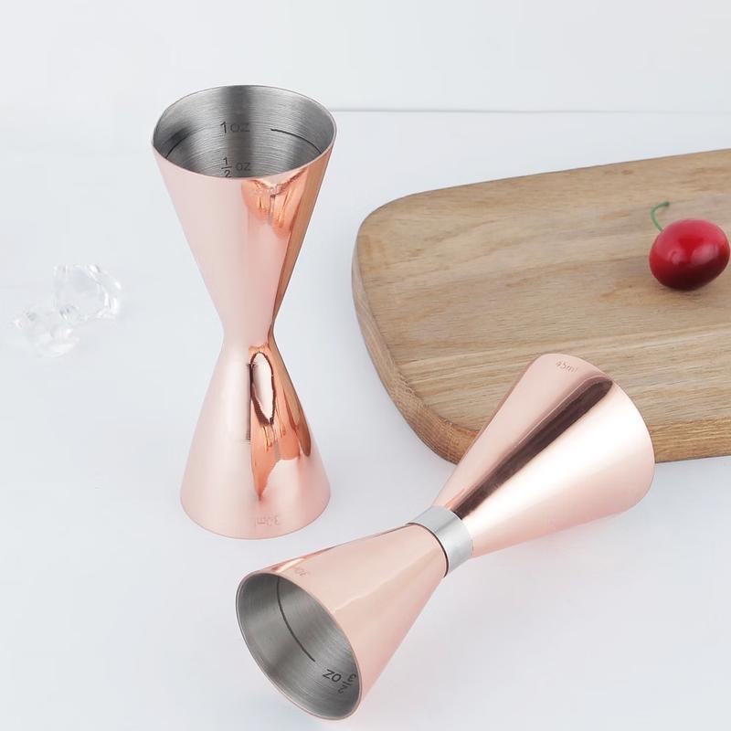 Shangqi Gold Rim Cocktail Measuring Jigger