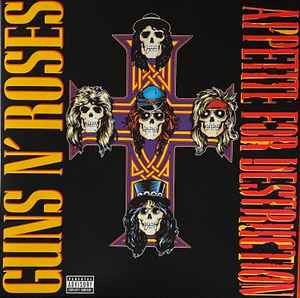 

LP Record GUNS N ROSES Appetite For Destruction 180g 00720642414811 GEFFEN 2022 Europe Rock