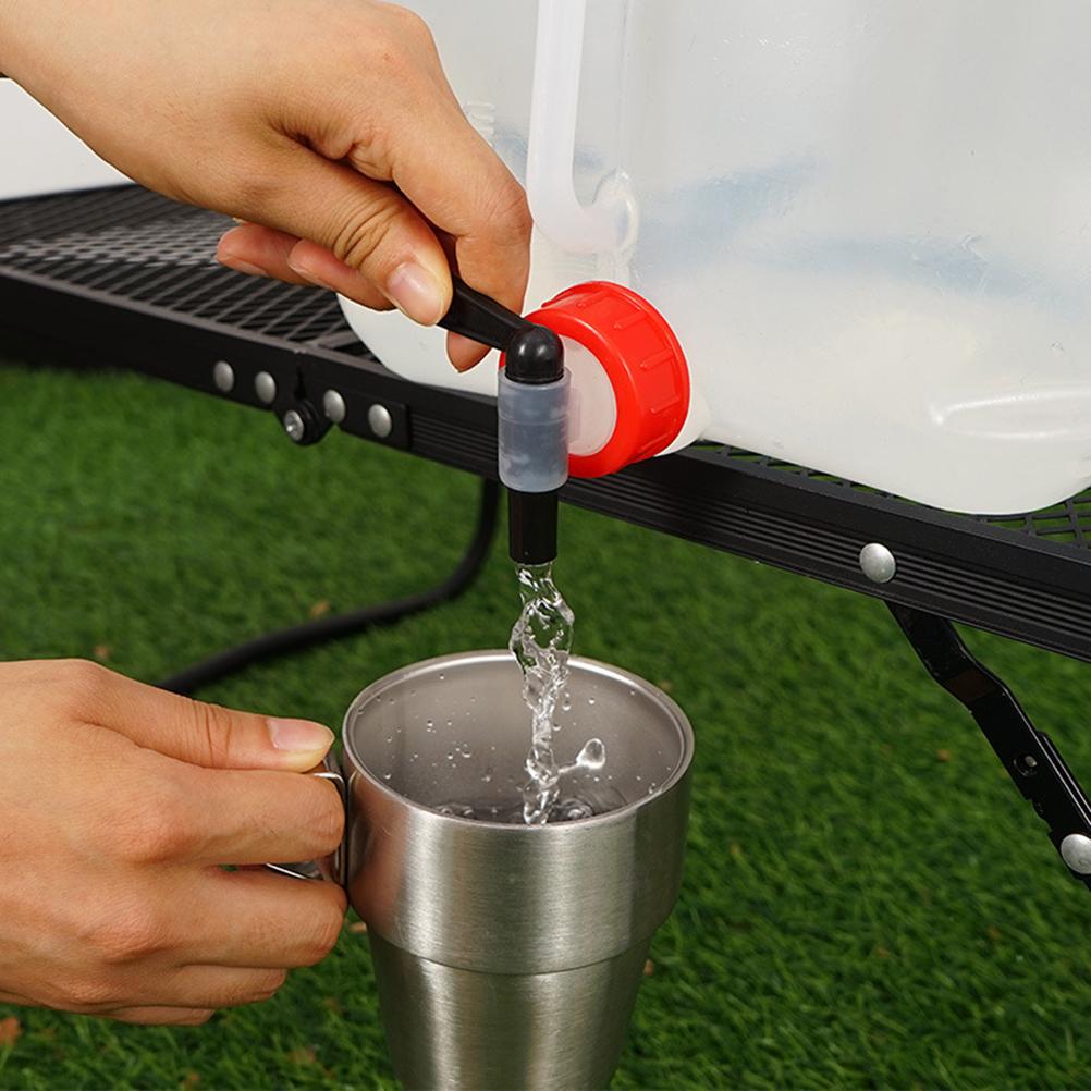 15 Litres Collapsible Water Container with Spigot Camping Water Storage Carrier Jug Foldable Portable Water Canteen for