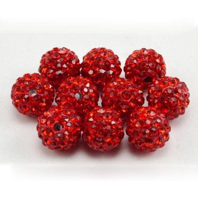 Home Party Supplies Strass 10PCS Rotondo cucito Cristallo Pave Argilla Disco Distanziatore Perline Ceco