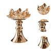 Candle Stand with Lotus Design for Decorative Purposes