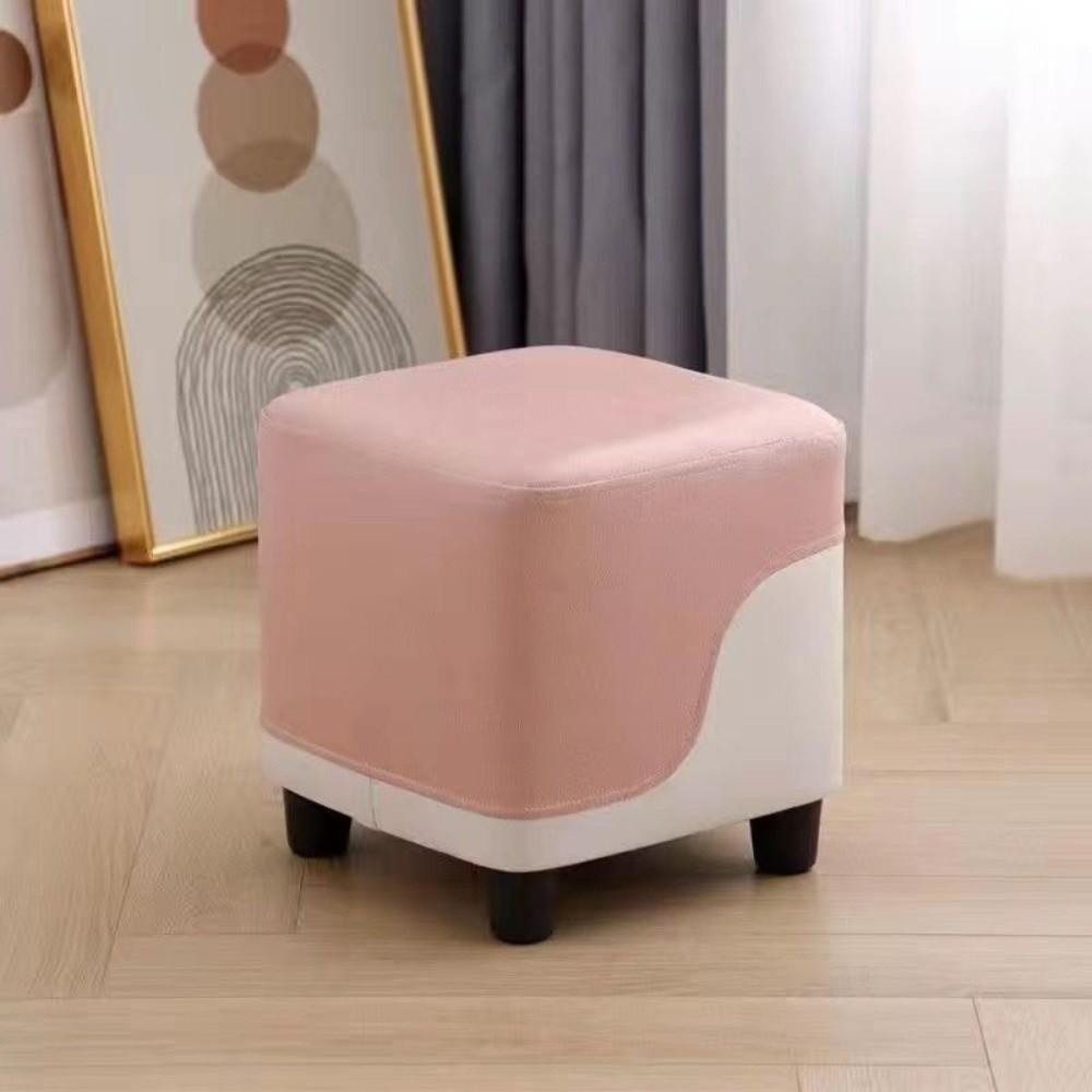 

Technical Cloth Small Stool Colorful Wooden Nordic Stool Breathable Multifunctional Shoe Changing Stool Household Use