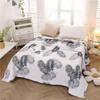 Water Air Cotton Conditioning Washed Summer Blanket For Single And Double Person Summer Blanket For Children And Adults