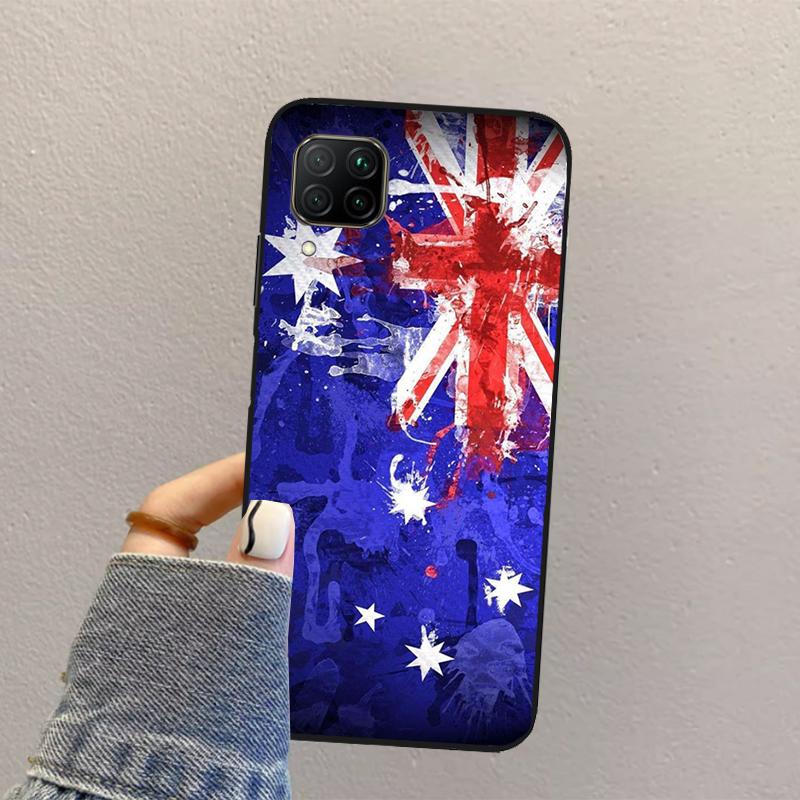

Australia Flag For Huawei Nova 3i 7i 8i 11i 12i 9 10 SE Y73 Y90 Y70 Y72 Y61 Y91 P30 P40 Lite P60 Pro Case Huawei Nova 8i