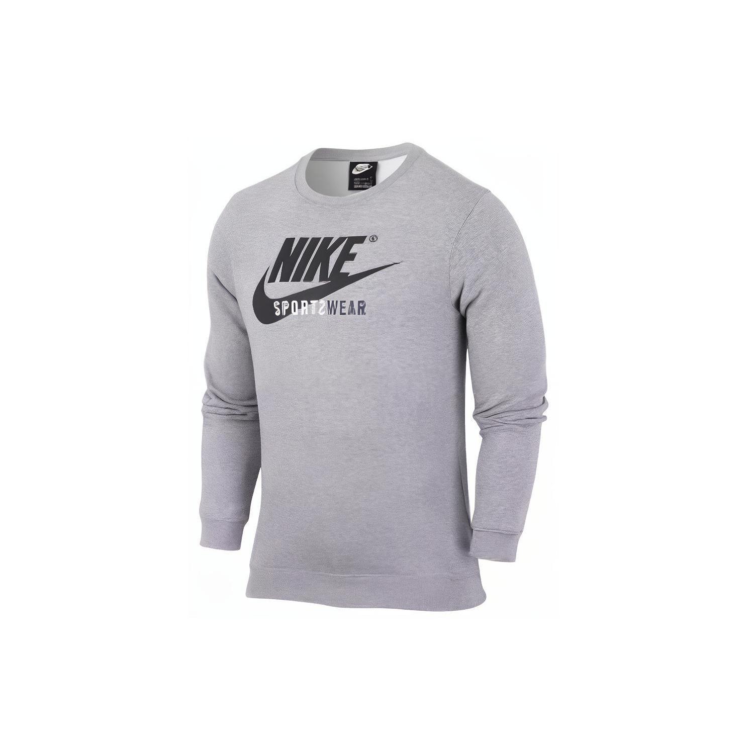 Nike Sportswear Logo Long T-Shirts Grey Men s CD8090-063 XXL