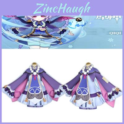 Halloween Genshin Impact Qiqi Cosplay Costume Accessories