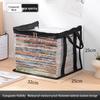 Clear Dustproof Book Storage Bag - Large Capacity Organizer for Students
