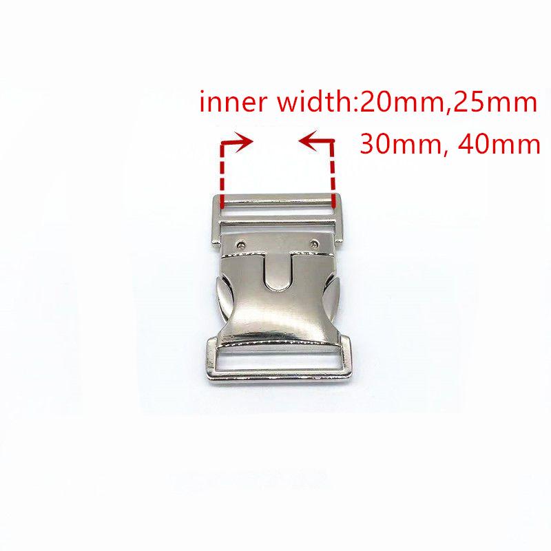 20/25/30/40mm Tactical Belt Buckle Quick Release Army Combat Training Strap Metal Buckle Sewing Accessories