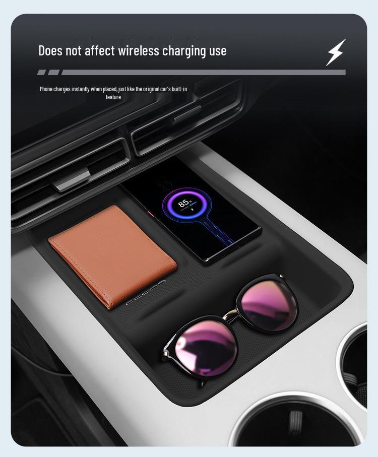 Ideal MEGA Center Console Wireless Charging Anti-Slip Silicone Pad for Car Interior Protection