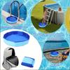 1Pc Portable Folding Foot Bath Bucket, Suitable for Swimming Pool Entrance, Multi-component Essential Pool Cleaning Accessories